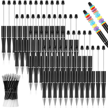 Beadable Pen Bundle (50 Pens + Refills) - Bright Colors