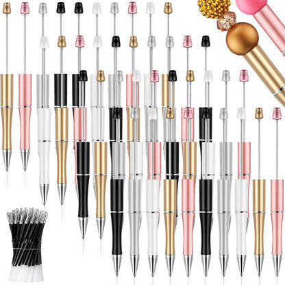 Beadable Pen Bundle (50 Pens + Refills) - Bright Colors