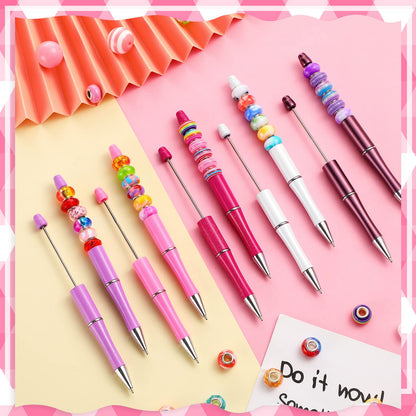 Beadable Pen Bundle (50 Pens + Refills) - Bright Colors