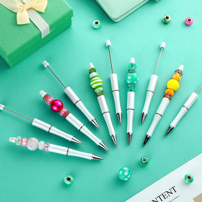 Beadable Pen Bundle (50 Pens + Refills) - Bright Colors