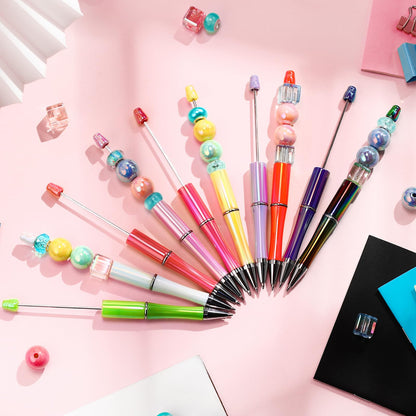 Beadable Pen Bundle (50 Pens + Refills) - Bright Colors