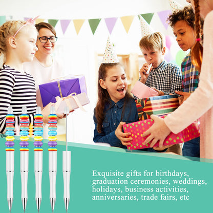 Beadable Pen Bundle (50 Pens + Refills) - Bright Colors