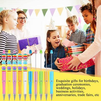 Beadable Pen Bundle (50 Pens + Refills) - Bright Colors