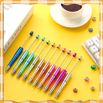 Beadable Pen Bundle (50 Pens + Refills) - Bright Colors